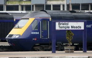26th February 2013, 43 094 is getting ready to head towards Paddington from Bristol Temple Meads