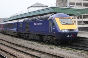 Day before Good Friday - 28th March 2013 and 43 155 is at Temple Meads