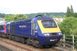 43 035 at Bath Spa on the 8th June 2010