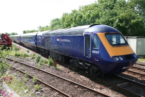 On the 12th June 2010 - 43 032 leaves Liskeard heading towards Plymouth.