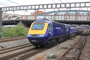 taken from the train window 43187 passes en route to Paddington on 31t July 2013